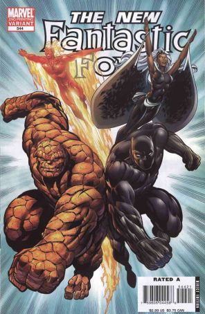 Fantastic Four (Vol. 1) 544 (2nd) published by Marvel with cover art by Paul Pelletier