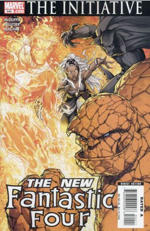 Fantastic Four (Vol. 1) 544 published by Marvel with cover art by Michael Turner