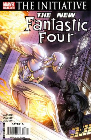 Fantastic Four (Vol. 1) 546 published by Marvel with cover art by Michael Turner