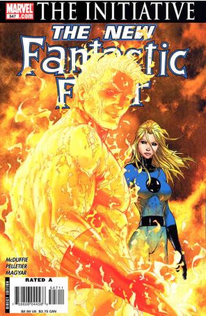 Fantastic Four (Vol. 1) 547 published by Marvel with cover art by Michael Turner