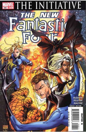 Fantastic Four (Vol. 1) 548 published by Marvel with cover art by Michael Turner