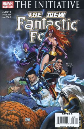 Fantastic Four (Vol. 1) 549 published by Marvel with cover art by Michael Turner