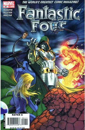 Fantastic Four (Vol. 1) 551 published by Marvel with cover art by Michael Turner