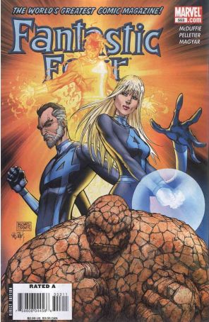 Fantastic Four (Vol. 1) 553 published by Marvel with cover art by Michael Turner