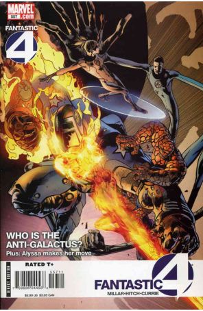 Fantastic Four (Vol. 1) 557 published by Marvel with cover art by Bryan Hitch