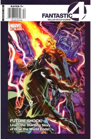 Fantastic Four (Vol. 1) 560 (Newsstand) published by Marvel with cover art by Bryan Hitch