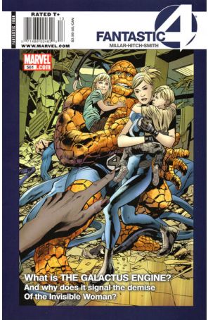 Fantastic Four (Vol. 1) 561 (Newsstand) published by Marvel with cover art by Bryan Hitch