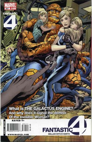 Fantastic Four (Vol. 1) 561 published by Marvel with cover art by Bryan Hitch