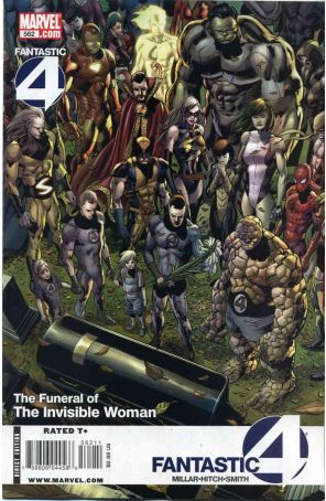 Fantastic Four (Vol. 1) 562 published by Marvel with cover art by Bryan Hitch
