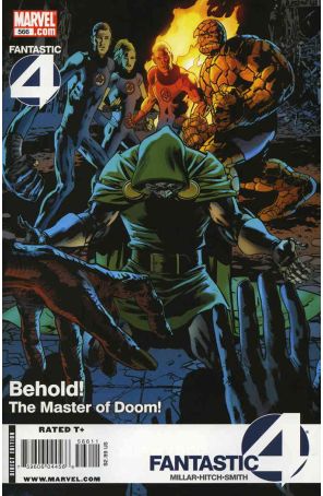 Fantastic Four (Vol. 1) 566 published by Marvel with cover art by Bryan Hitch