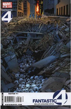 Fantastic Four (Vol. 1) 568 published by Marvel with cover art by Bryan Hitch