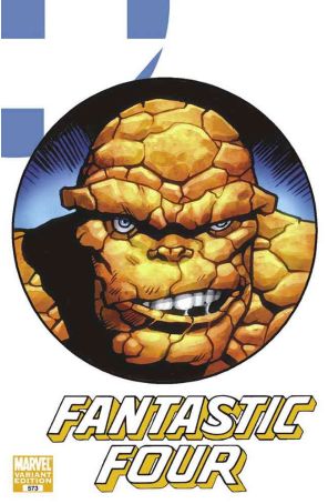 Fantastic Four (Vol. 1) 573A published by Marvel with cover art by Dale Eaglesham