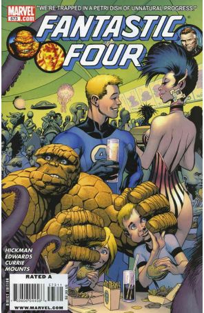 Fantastic Four (Vol. 1) 573 published by Marvel with cover art by Alan Davis