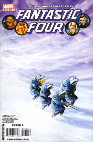 Fantastic Four (Vol. 1) 576 published by Marvel with cover art by Alan Davis