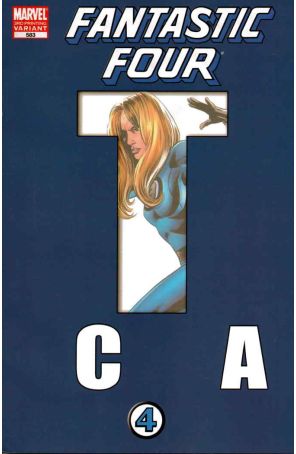 Fantastic Four (Vol. 1) 583 (3rd) published by Marvel with cover art by Steve Epting