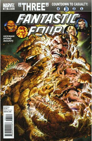 Fantastic Four (Vol. 1) 584 published by Marvel with cover art by Alan Davis