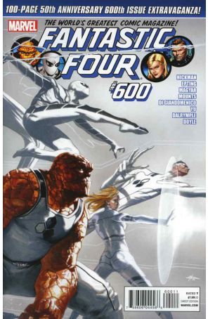 Fantastic Four (Vol. 1) 600 published by Marvel with cover art by Gabriele Dell’otto