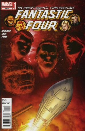 Fantastic Four (Vol. 1) 605.1 published by Marvel with cover art by Mike Choi