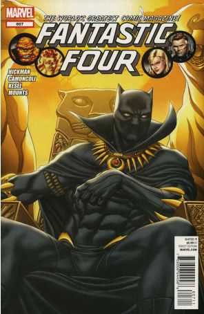 Fantastic Four (Vol. 1) 607 published by Marvel with cover art by Mike Choi