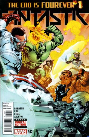 Fantastic Four (Vol. 1) 642 published by Marvel with cover art by Leonard Kirk