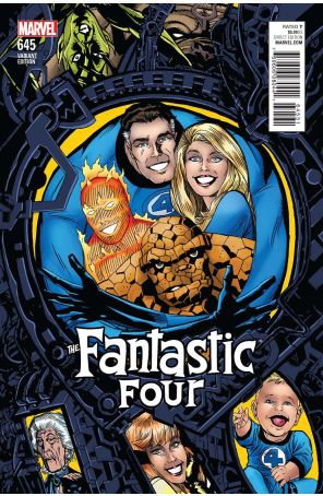 Fantastic Four (Vol. 1) 645B published by Marvel with cover art by Michael Golden