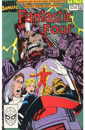 Fantastic Four (Vol. 1) Annual 23 published by Marvel with cover art by John Byrne