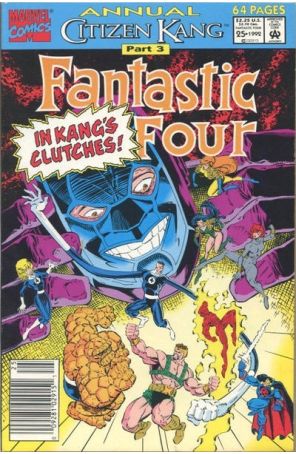 Fantastic Four (Vol. 1) Annual 25 (Newsstand) published by Marvel