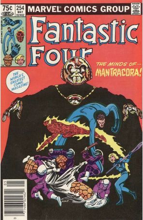 Fantastic Four (Vol. 1, Canadian Edition) 254 published by Marvel with cover art by John Byrne