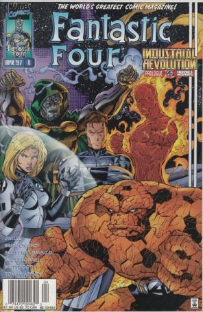 Fantastic Four (Vol. 2) 6 (Newsstand) published by Marvel with cover art by Brandon Choi