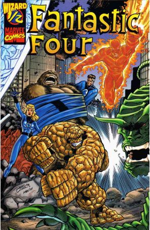 Fantastic Four (Vol. 3) 0.5 published by Marvel with cover art by Ron Lim