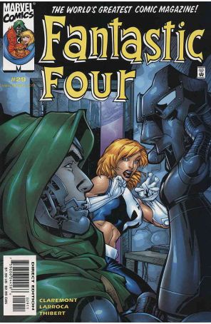Fantastic Four (Vol. 3) 29 published by Marvel with cover art by Salvador Larroca