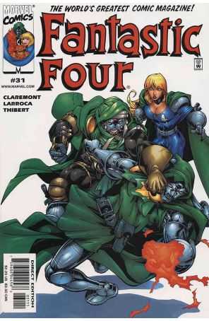 Fantastic Four (Vol. 3) 31 published by Marvel with cover art by Salvador Larroca