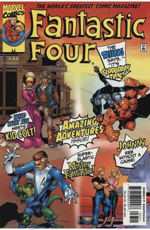 Fantastic Four (Vol. 3) 33 published by Marvel with cover art by Salvador Larroca