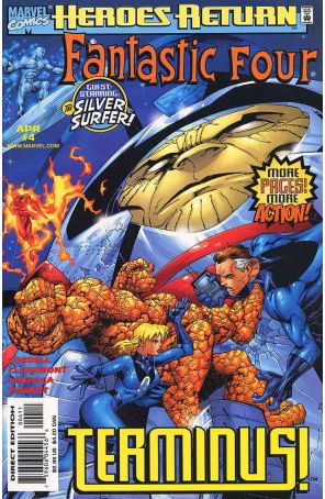 Fantastic Four (Vol. 3) 4 published by Marvel with cover art by Salvador Larroca