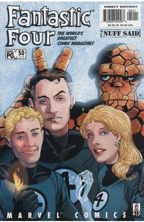 Fantastic Four (Vol. 3) 50 published by Marvel with cover art by Barry Windsor-Smith
