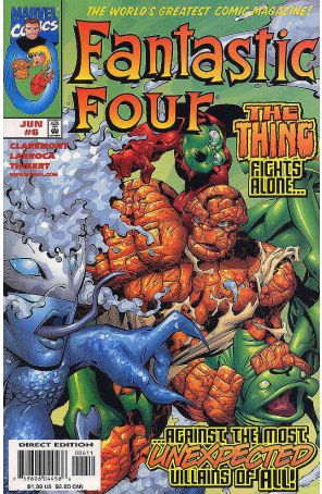Fantastic Four (Vol. 3) 6 published by Marvel with cover art by Salvador Larroca