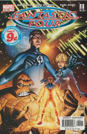 Fantastic Four (Vol. 3) 60 published by Marvel with cover art by Mike Wieringo