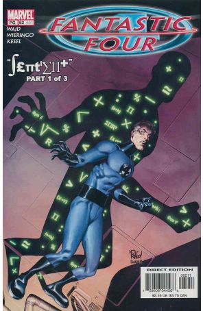 Fantastic Four (Vol. 3) 62 published by Marvel with cover art by Mike Wieringo
