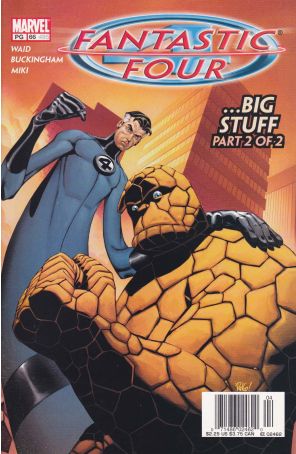 Fantastic Four (Vol. 3) 66 (Newsstand) published by Marvel with cover art by Mike Wieringo