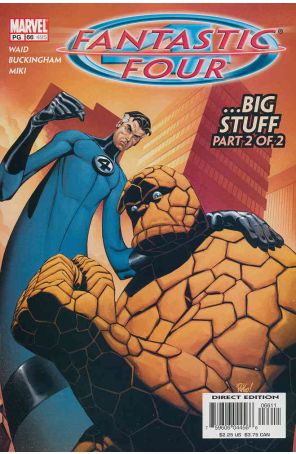 Fantastic Four (Vol. 3) 66 published by Marvel with cover art by Mike Wieringo