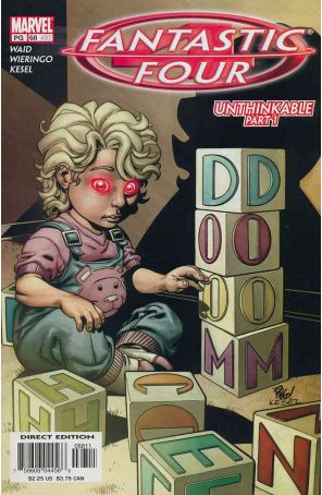 Fantastic Four (Vol. 3) 68 published by Marvel with cover art by Mike Wieringo