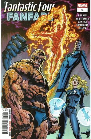 Fantastic Four Fanfare 2 published by Marvel with cover art by Claudio Castellini