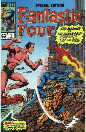 Fantastic Four Special 1 published by Marvel with cover art by John Byrne