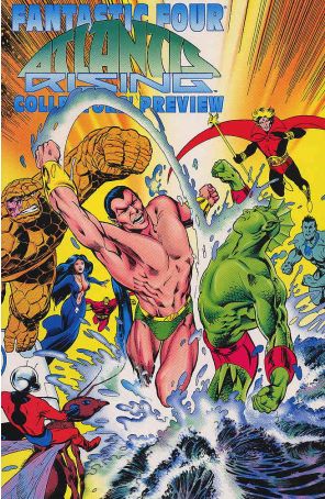 Fantastic Four: Atlantis Rising Ashcan 1 published by Marvel with cover art by Alan Davis