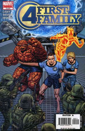 Fantastic Four: First Family (2nd Series) 2 published by Marvel with cover art by Chris Weston