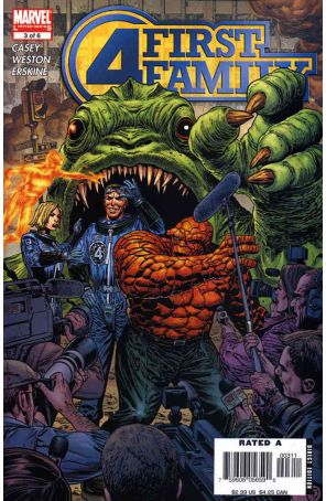 Fantastic Four: First Family (2nd Series) 3 published by Marvel with cover art by Chris Weston