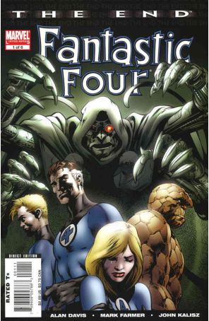 Fantastic Four: The End 1 published by Marvel with cover art by Alan Davis