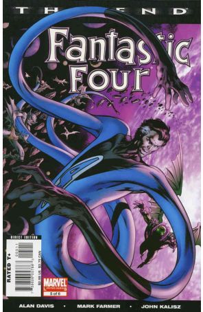 Fantastic Four: The End 5 published by Marvel with cover art by Alan Davis