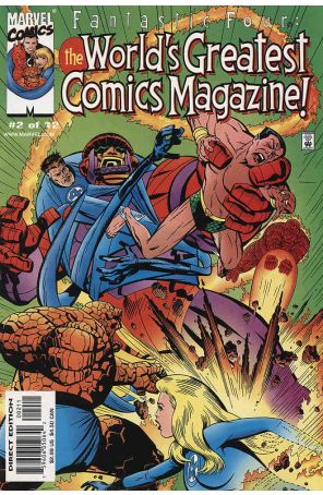 Fantastic Four: The World's Greatest Comics Magazine 2 published by Marvel with cover art by Michael Golden