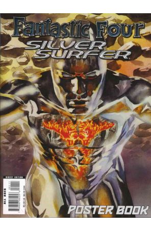 Fantastic Four/Silver Surfer Poster Book 1 published by Marvel with cover art by Alex Ross